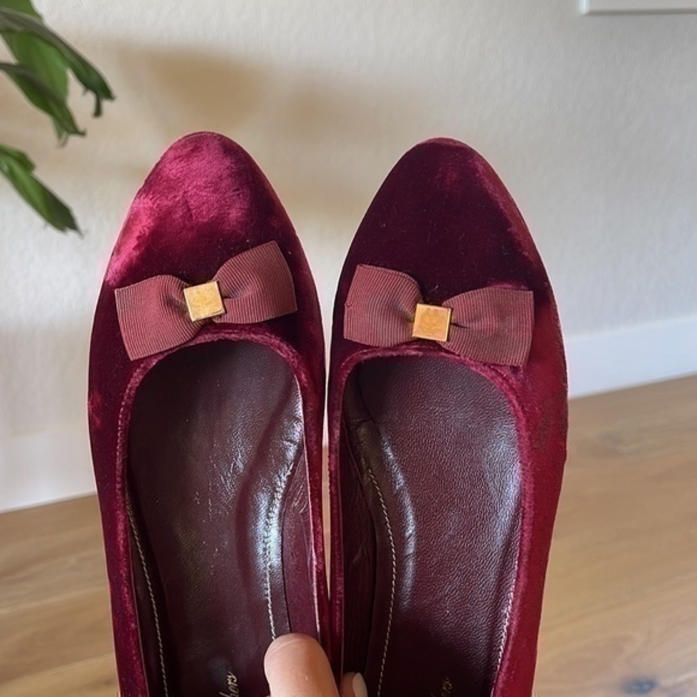Brooks brothers Italian bow suede flats - Picture 6 of 15